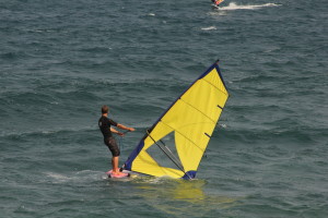 Windsurfing is easy