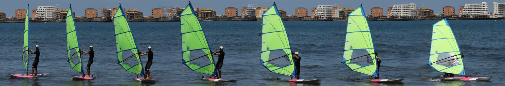 How to Stop a Windsurfer - Luff up to the max