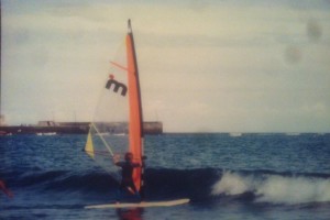 Windsurfing kids