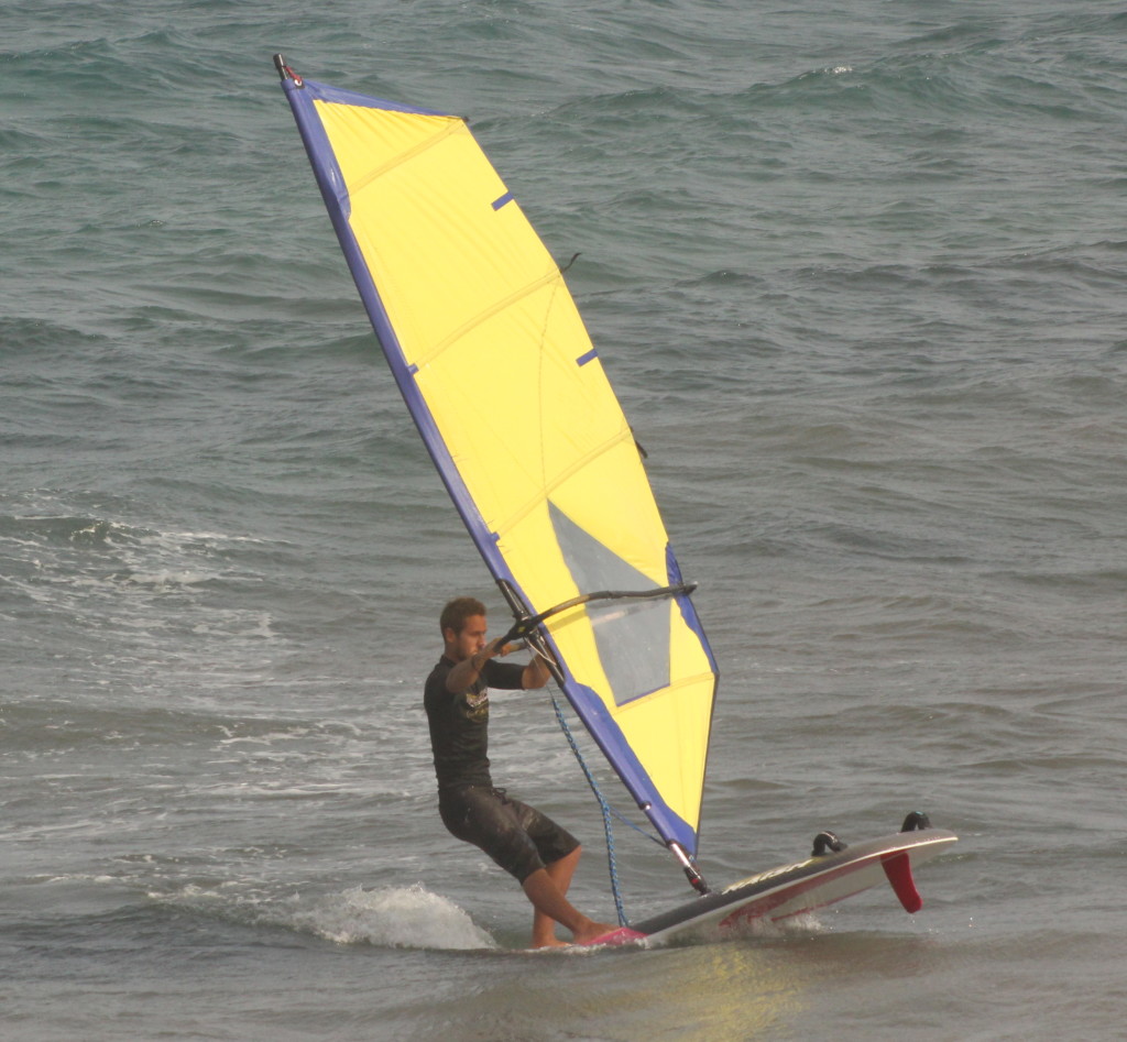 Fin First Windsurfing
