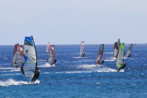 Windsurfing group