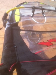 untensed sail downhaul